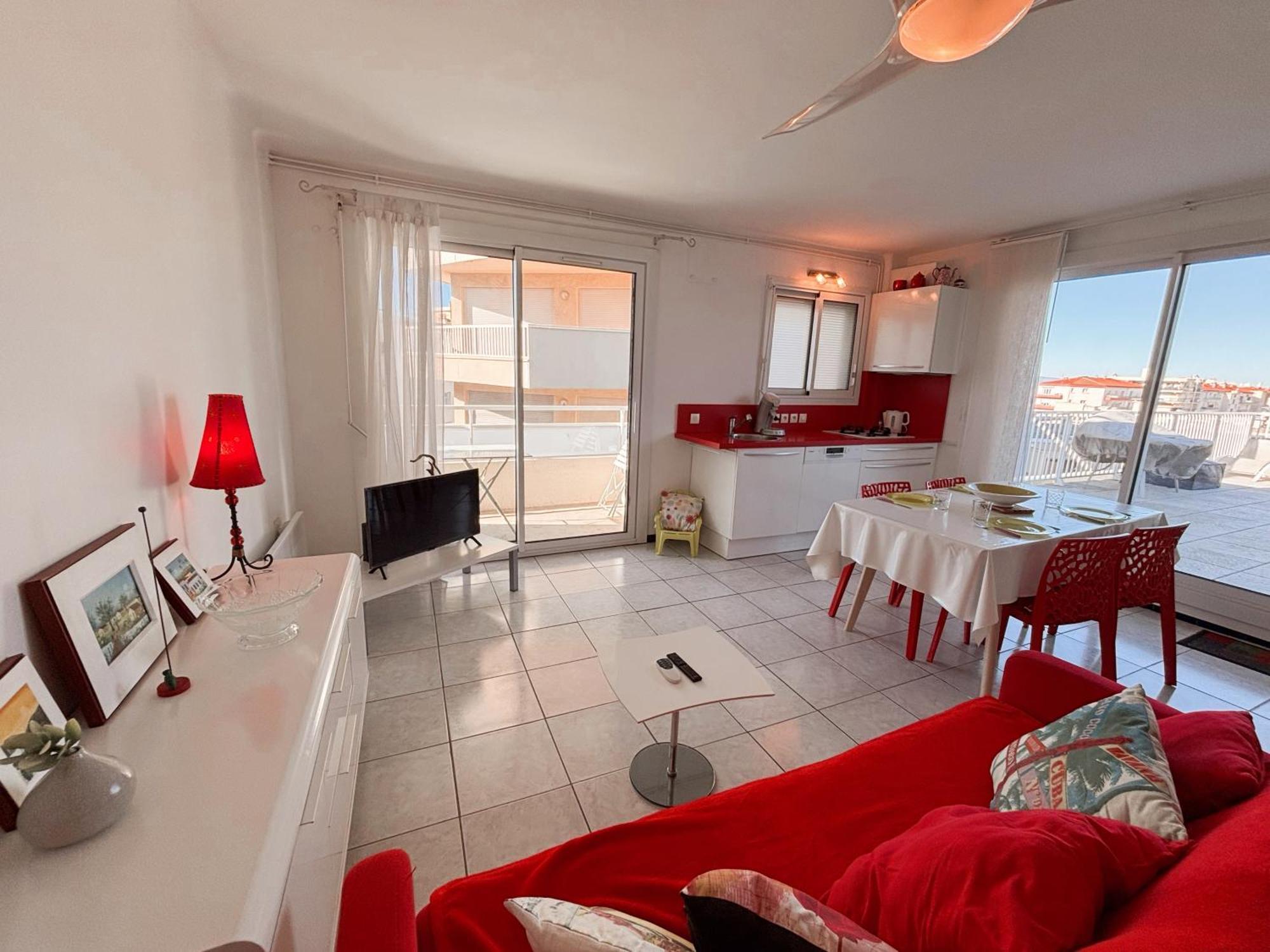 Magnifique Appartement Terrasse -36- Canet-en-Roussillon Extérieur photo
